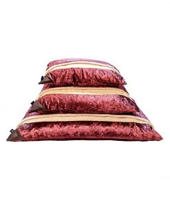 Pink Crushed Velvet Snuggle Beds