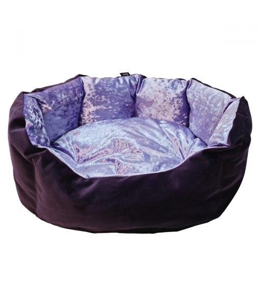 Medium Purple Dog Bed