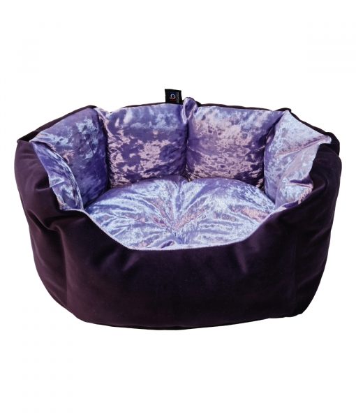 Small Purple Dog Bed