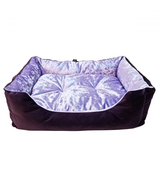 Large Purple Dog Bed
